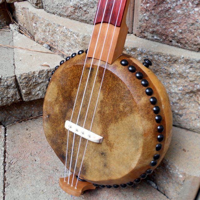 Banjolele 098T Fretless Tenor Uke Gourd Banjos by Barry