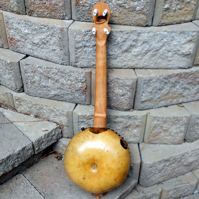 Banjolele 098T Fretless Tenor Uke Gourd Banjos by Barry