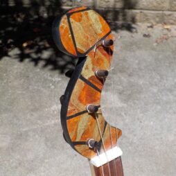 Banjo #529 Gourd 5 string fretless "Mosaic" - Image 6