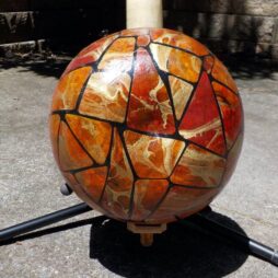 Banjo #529 Gourd 5 string fretless "Mosaic"