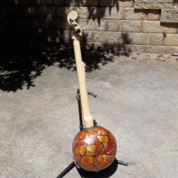 Banjo #529 Gourd 5 string fretless "Mosaic" - Image 10