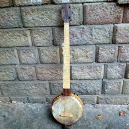 Banjo #535 "Earthtone" fretted 5 string Gourdie