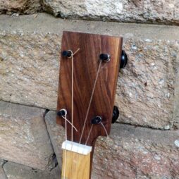 Banjo #535 "Earthtone" fretted 5 string Gourdie - Image 7