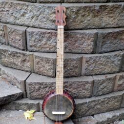 Banjolele #108B Fretted gourd Baritone ukulele - Image 10