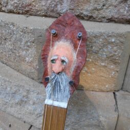 Banjo #461 5 string fretless Gourdie "Woodspirit"