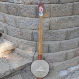 Banjo #461 5 string fretless Gourdie "Woodspirit" - Image 5