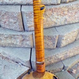 Banjo #537 5 string Naked Maple fretless gourdie - Image 3