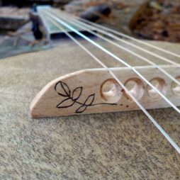 Banjo #540 "Earthtone" fretted 5 string Gourdie - Image 5