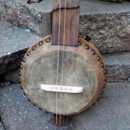 Banjo #539 Skull Creek 5 string Woodspirit Fretted Gourdie - Image 6