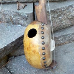 Banjo #539 Skull Creek 5 string Woodspirit Fretted Gourdie - Image 4