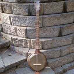 Banjo #540 "Earthtone" fretted 5 string Gourdie