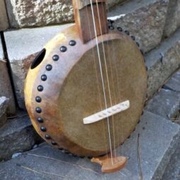 Banjo #541 Naked Maple fretted 5 string Goudie - Image 6