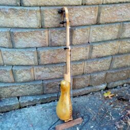 Banjo #542- Tall Gourd, 5 string fretted gourd banjo - Image 8