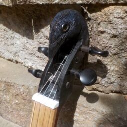 New Banjo#550 "Raven" fretless Gourd 5 string