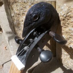 New Banjo#550 "Raven" fretless Gourd 5 string - Image 4