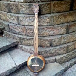 Banjo #556 Fretless "Earthtone" gourd 5 string