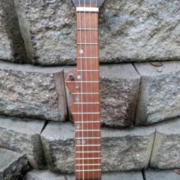 Fretted 5 String Gourd Banjo #555 "Mini 5 Travel banjo 17"scale - Image 5